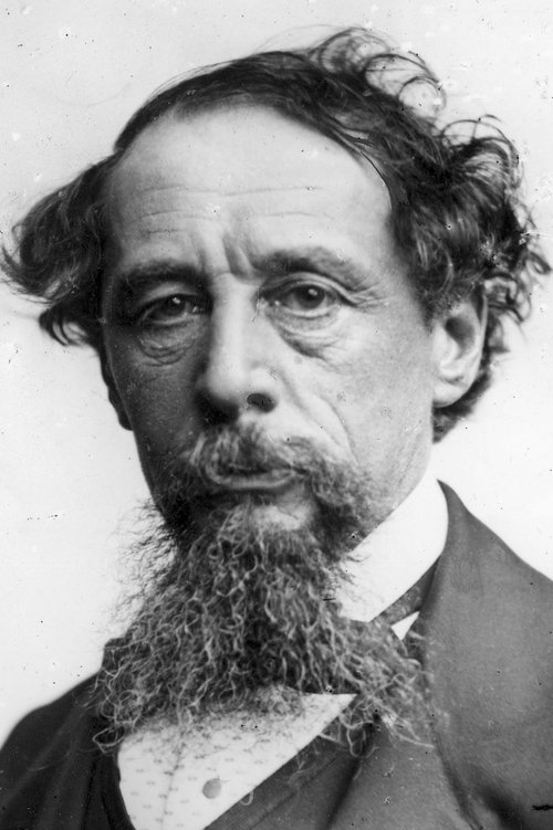 Grootschalige poster van Charles Dickens