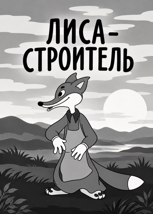 Poster Fox the Builder
