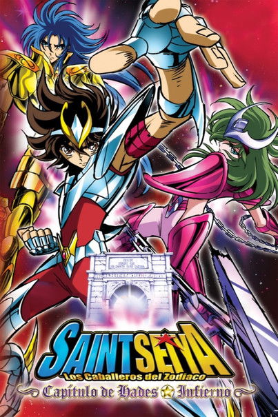 Póster de la temporada 2 de la serie Los Caballeros del Zodiaco: La saga de Hades