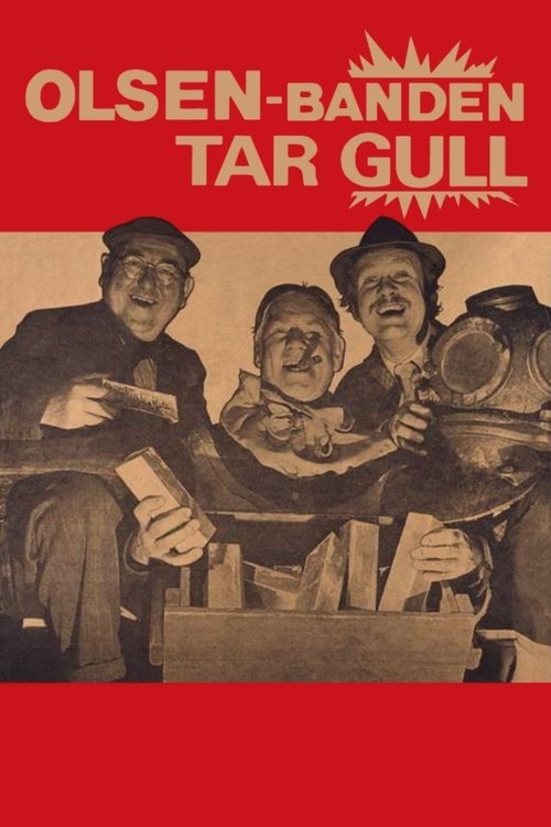 Olsenbanden tar gull movie poster player