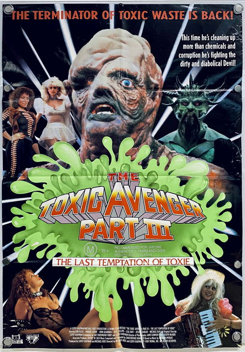 The Toxic Avenger Part III: The Last Temptation of Toxie poster