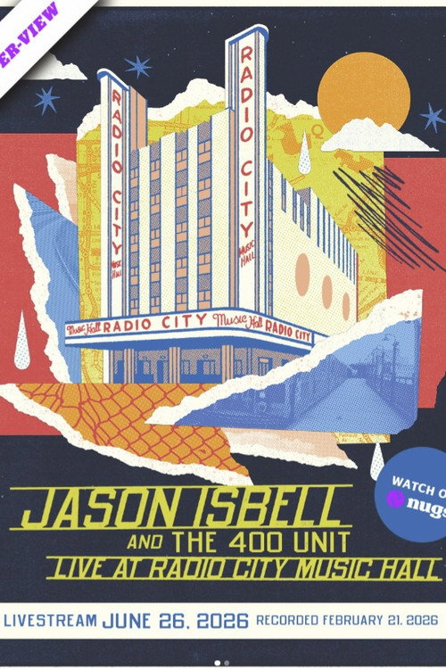 Jason Isbell and the 400 Unit: Live at Radio City Music Hall - FİLM Afişi