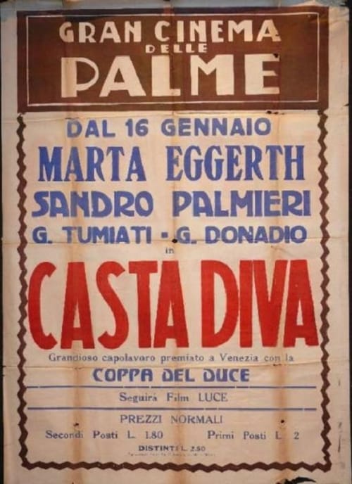 Poster Casta diva 1935