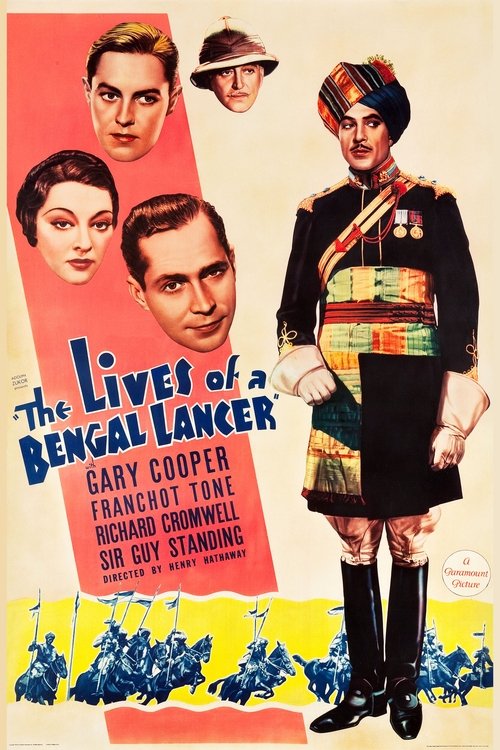 The Lives of a Bengal Lancer poster
