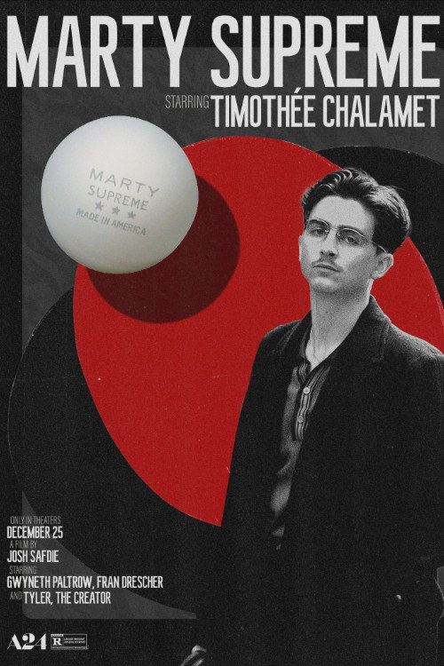 Marty Supreme poster