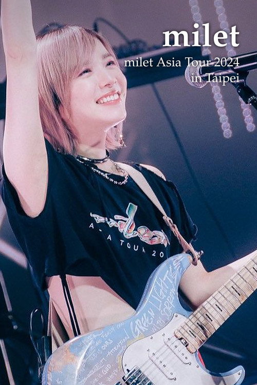 milet Asia Tour 2024 in Taipei poster