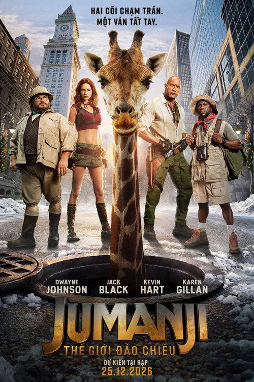 Poster phim Jumanji: Thế Giới Đảo Chiều