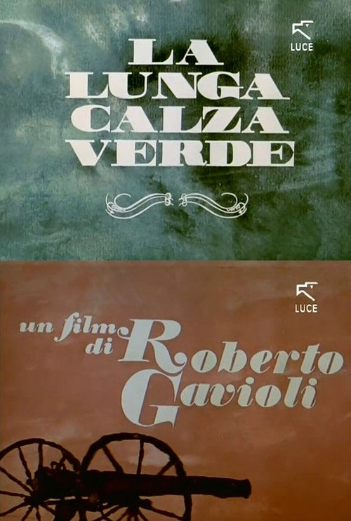 Póster oficial de La lunga calza verde (1961) - Animation