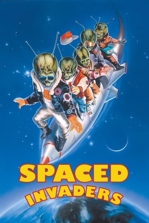 Poster Spaced Invaders 1990