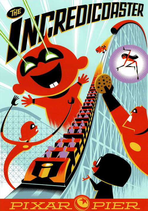 Incredicoaster | Disneyland Resort (2025) poster