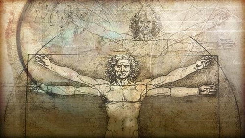 Decrypting Da Vinci's Vitruvian Man