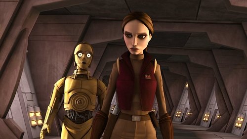 Escena del episodio 4 de la temporada 1 de la serie Star Wars: The Clone Wars