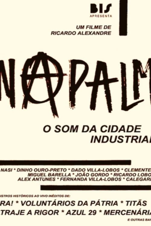 Poster Napalm - o som da cidade industrial 2013