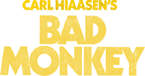 Carl Hiaasen’s Bad Monkey official logo