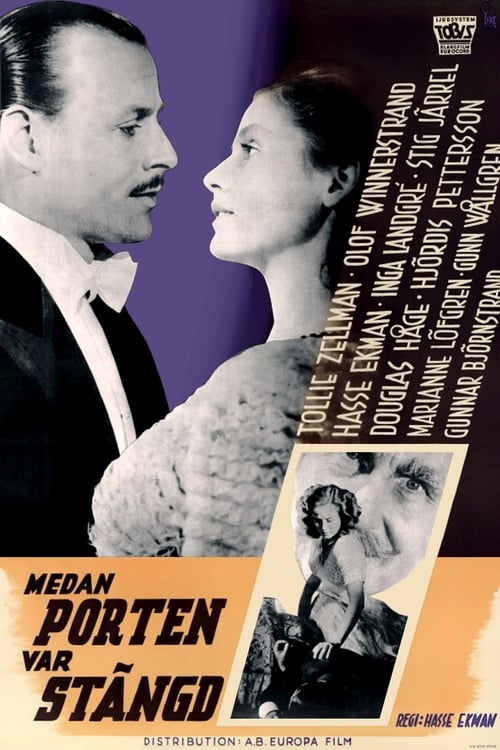 Medan porten var stängd (1946) poster