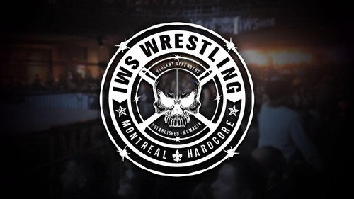 International Wrestling Syndicate Backdrop Blur