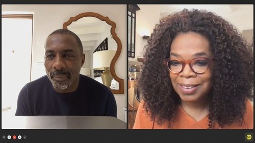 Idris Elba and Sabrina Dhowre Still