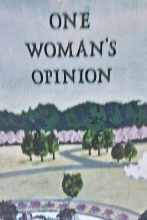 One Woman's Opinion poster