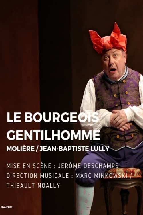 Poster Le Bourgeois gentilhomme 2021