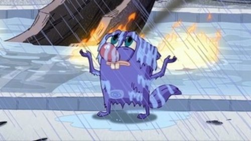 Escena del episodio 23 de la temporada 2 de la serie Squirrel Boy