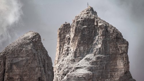 High Above: Highlining on Tribulaun