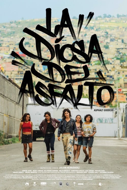 La diosa del asfalto poster