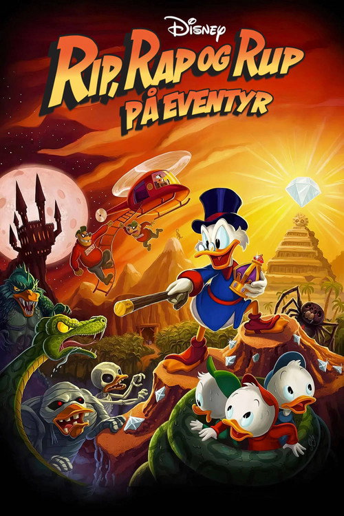 Rip, Rap og Rup på Eventyr