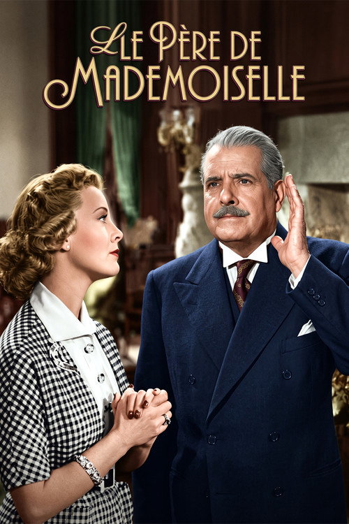 Affiche de Le Père de Mademoiselle