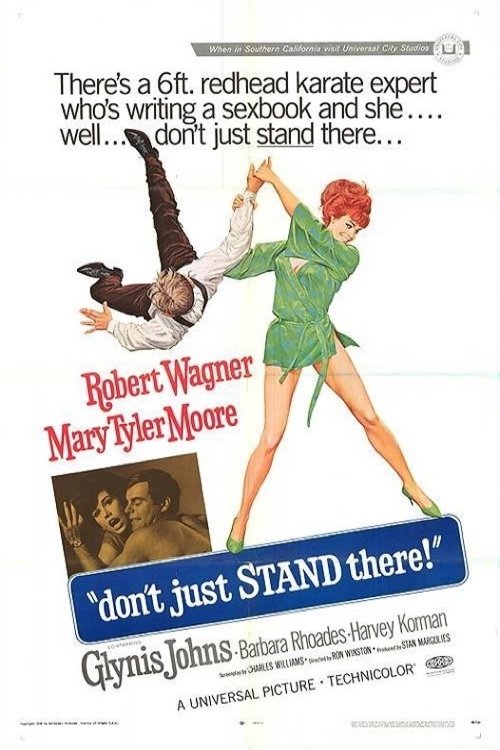 Don't Just Stand There movie poster player