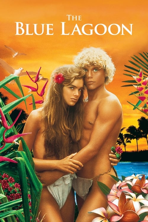 Grootschalige poster van The Blue Lagoon