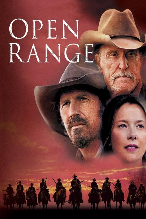 Grootschalige poster van Open Range