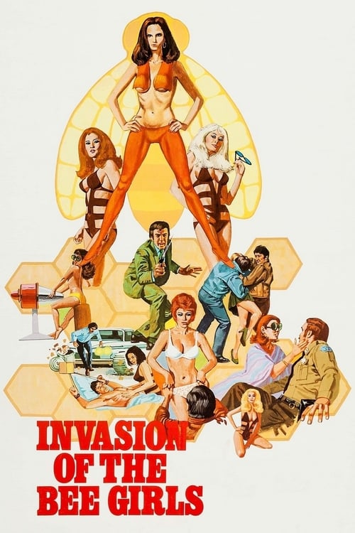 Grootschalige poster van Invasion of the Bee Girls