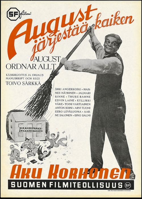 Poster August järjestää kaiken 1942