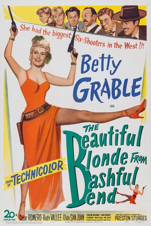 The Beautiful Blonde from Bashful Bend poster