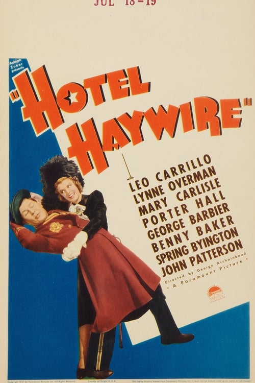 Poster Hotel Haywire 1937