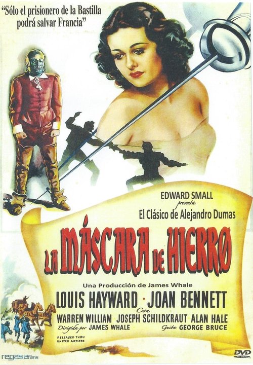 La máscara de hierro 1939 La máscara de hierro 1939