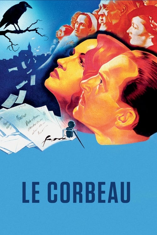 Grootschalige poster van Le Corbeau
