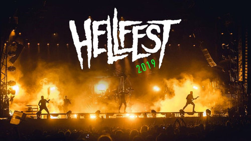 Le Festival Hellfest 2019 Backdrop Blur