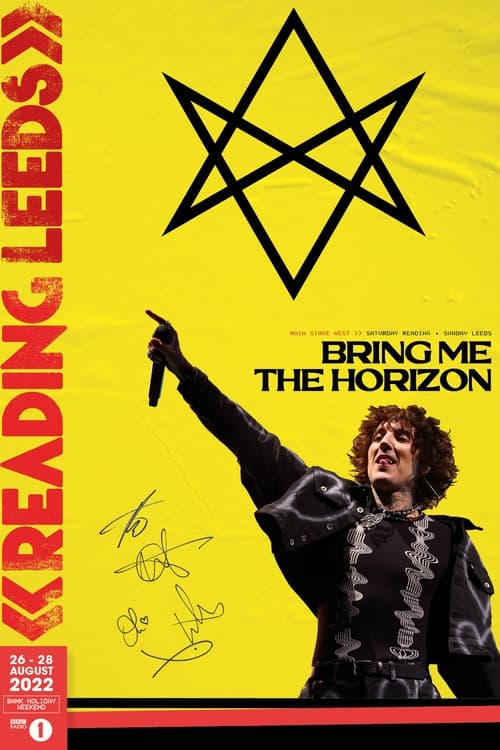 Poster Bring Me The Horizon Live At Reading And Leeds 2022