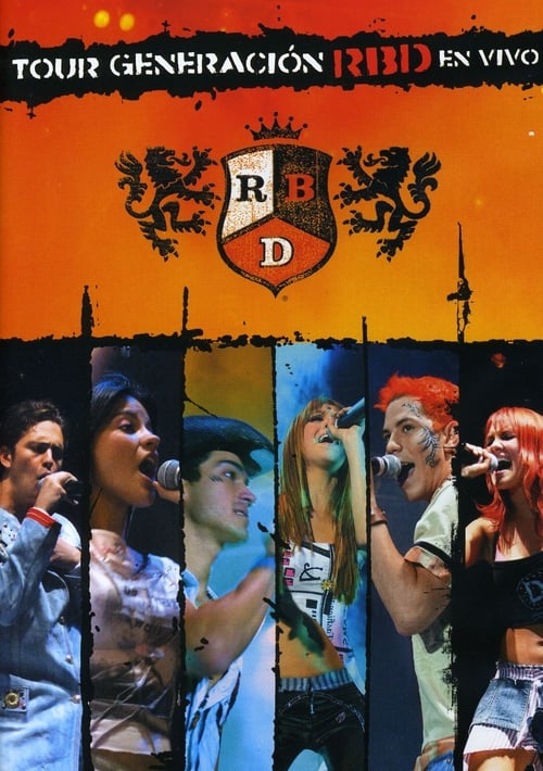Poster RBD - Tour Generación En Vivo 2005