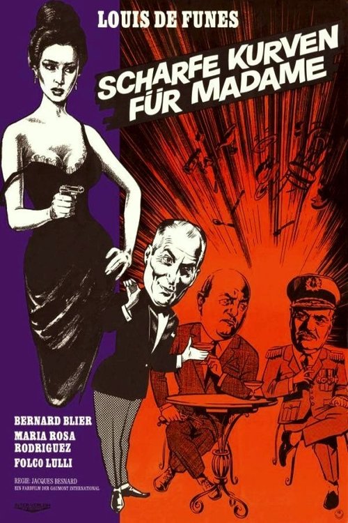 Scharfe Kurven für Madame movie poster player