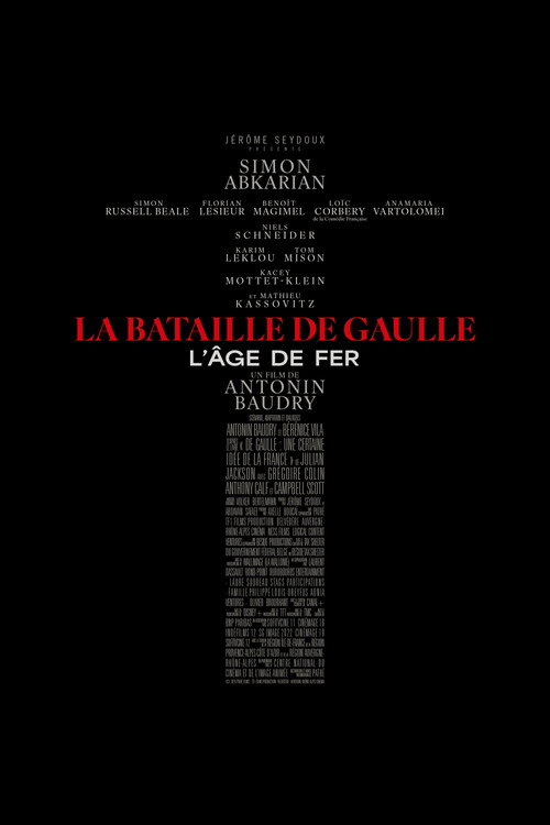 Affiche de La bataille de Gaulle: L'âge de fer