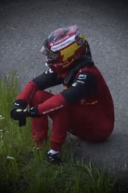 carlos sainz dropped.mov poster