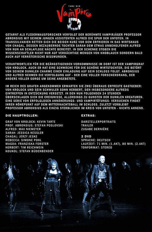 Dance of the Vampires: The Musical poster