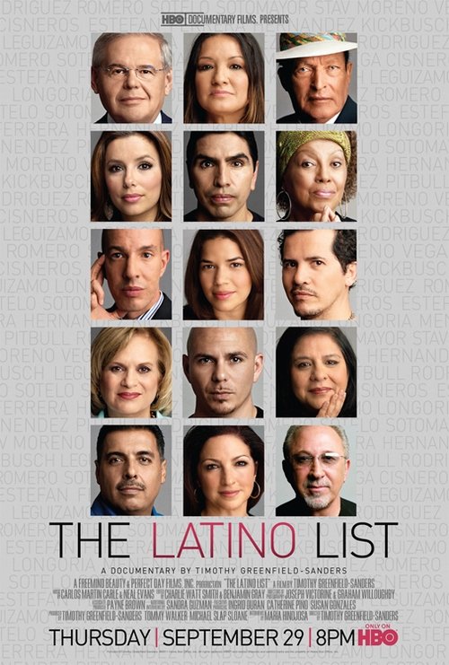 The Latino List movie poster player