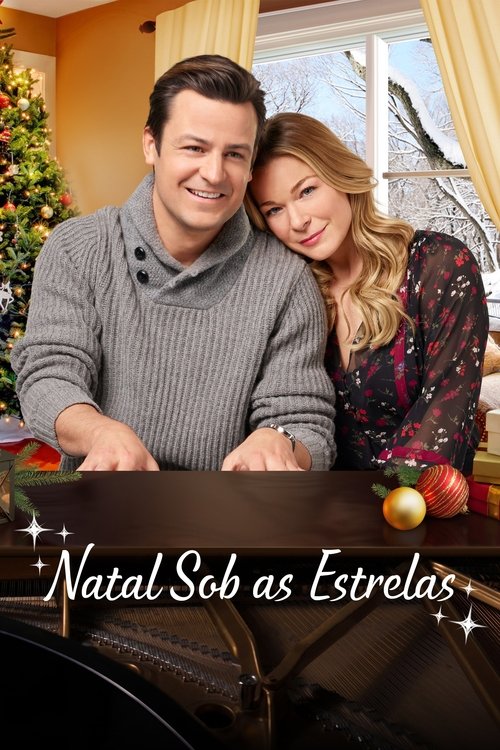Pôster de Natal Sob as Estrelas