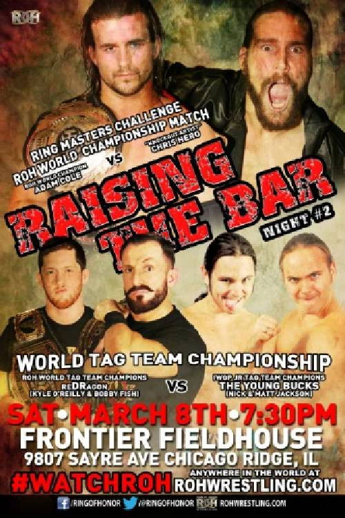 ROH: Raising The Bar - Day 2 Poster