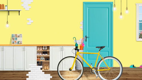 Unexpected: Love Story in Maison Ginseiso backdrop 1