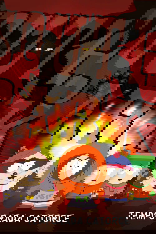 Ver temporada 14 de South Park Póster de la temporada 14 de la serie South Park