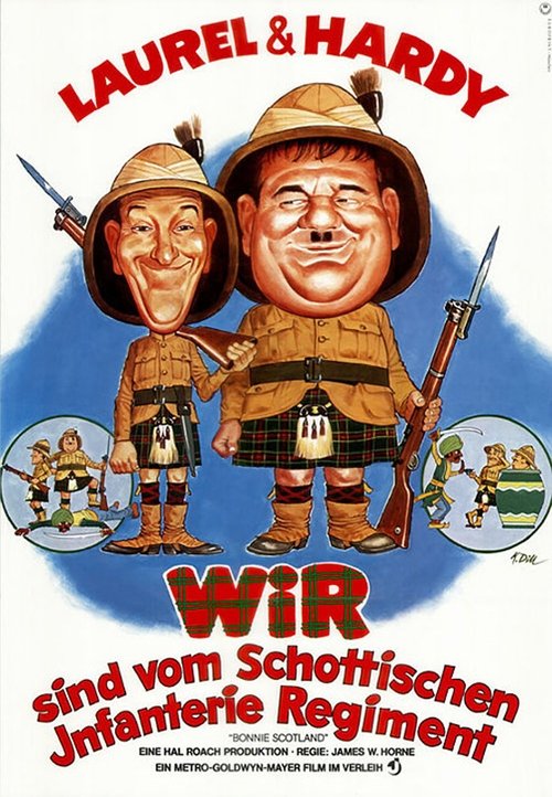 Dick und Doof - Wir sind vom schottischen Infanterie-Regiment